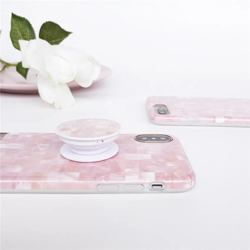 Ретро мраморный узор I LOVE MY PHONE Тонкий силиконовый чехол для задней крышки iPhone 6 6S 7
