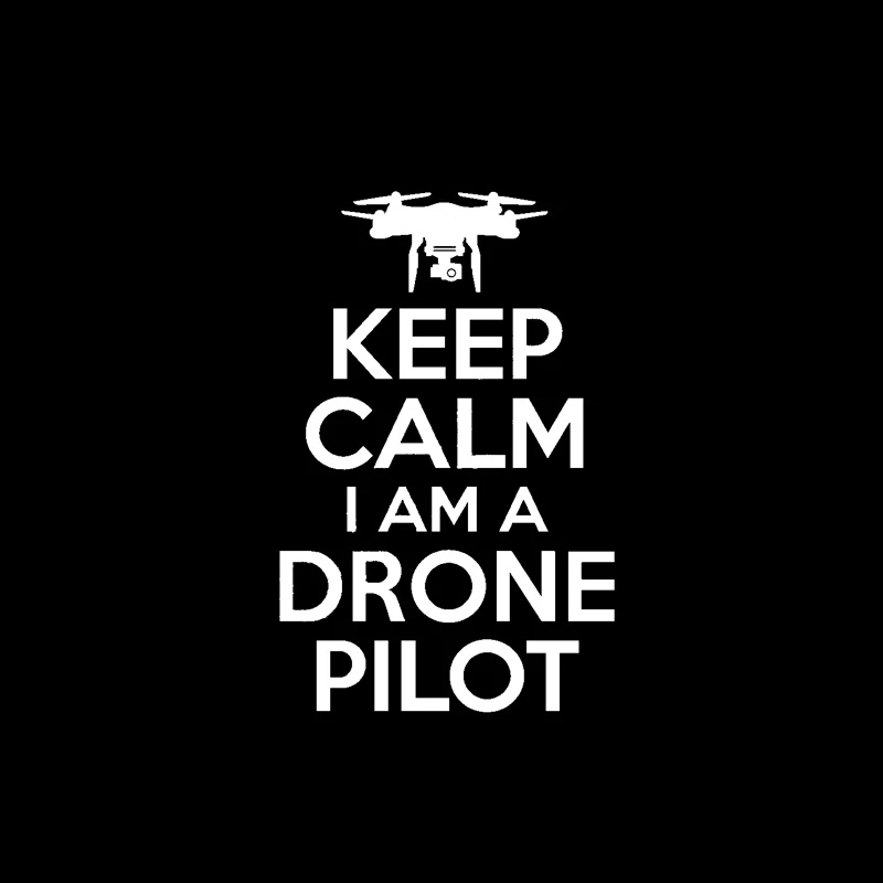 YJZT 10 4 см * 16 KEEP CALM I AM A DRONE PILOT индивидуальные автомобильные наклейки БПЛА виниловые