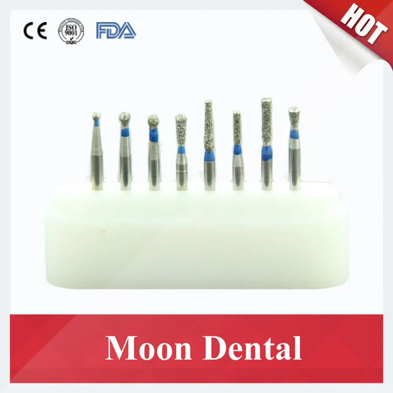 

8 Pieces/set High Speed Diamond Burs Dental Diamond FG for Cavity Preparation