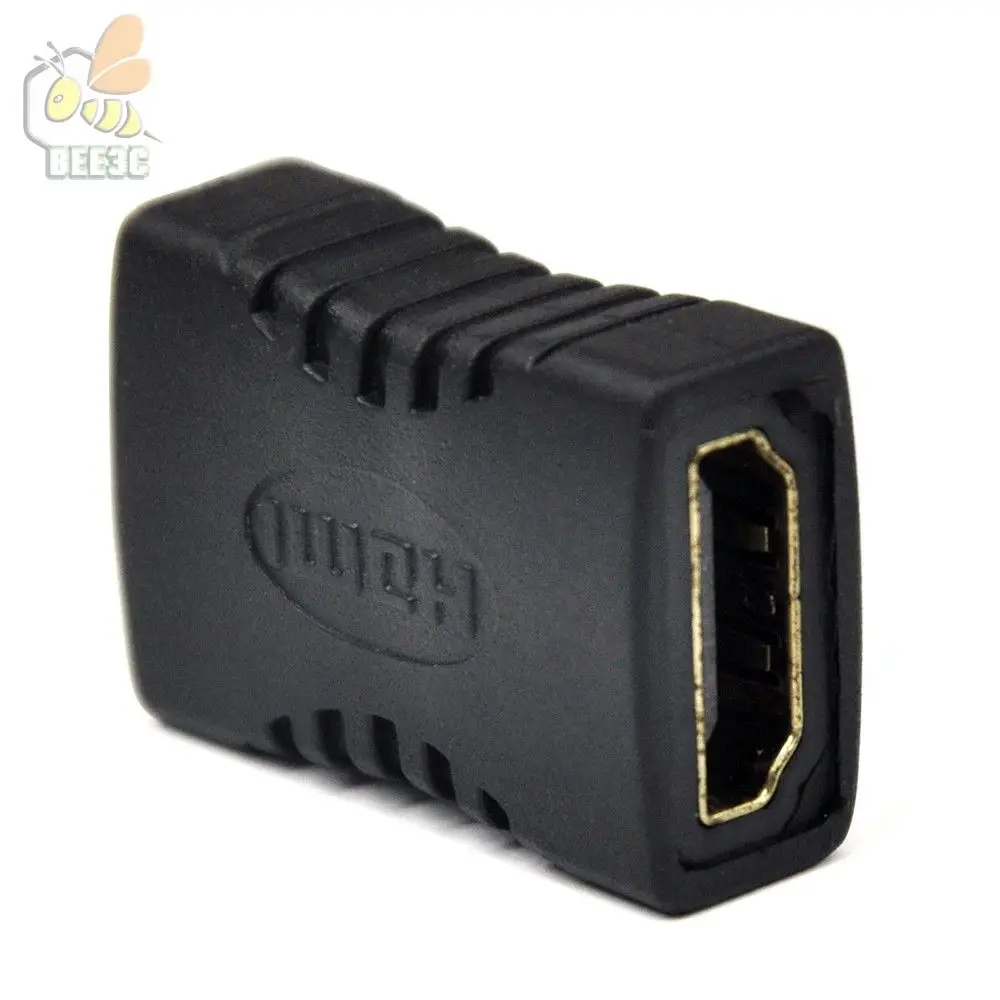 Адаптер HDMI совместимый с женским разъемом соединительный преобразователь для HDTV
