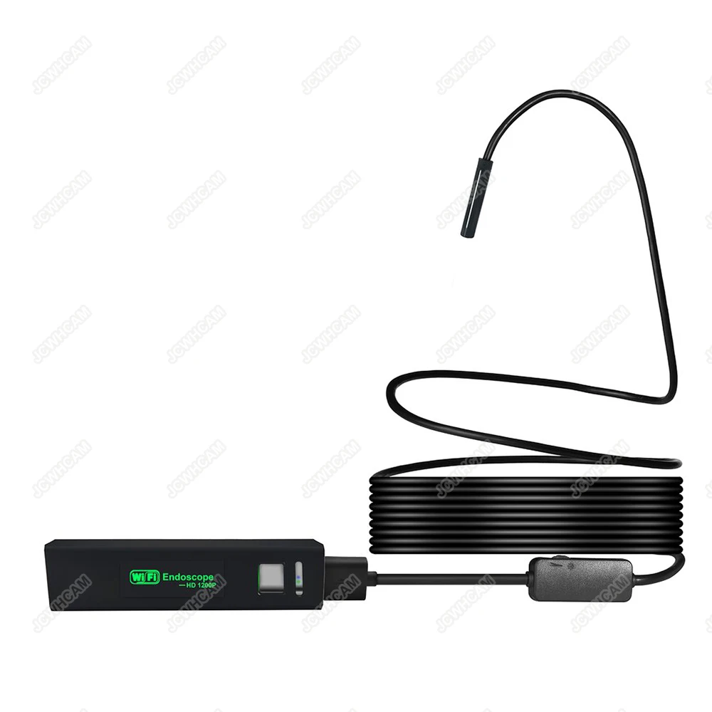 IP68 HD 10 м 8LED полу жесткий кабель эндоскоп для IOS Mac Windows камера wifi наблюдения 2 3 5