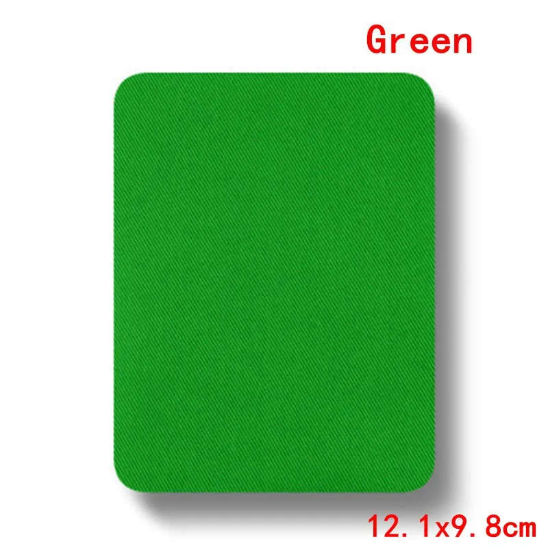 green Prajna квадратный железный на нашивках джинсовая ткань наклейки DIY ремонт колено куртка одежда для футболок аксессуары 18 цветов - Color: green
