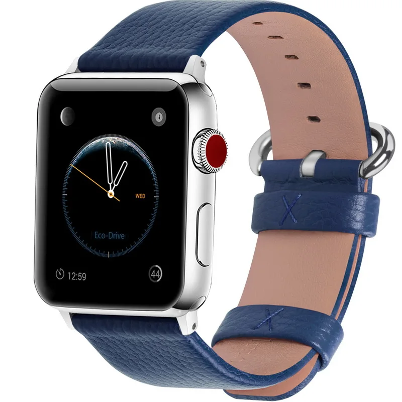Ремешок для наручных часов Apple Watch 4/3/2/1 38 мм 42 мм Apple ремешок для наручных часов, 12 Цветов поводок собаки для наручных часов iWatch серии 4 44 мм 40 мм