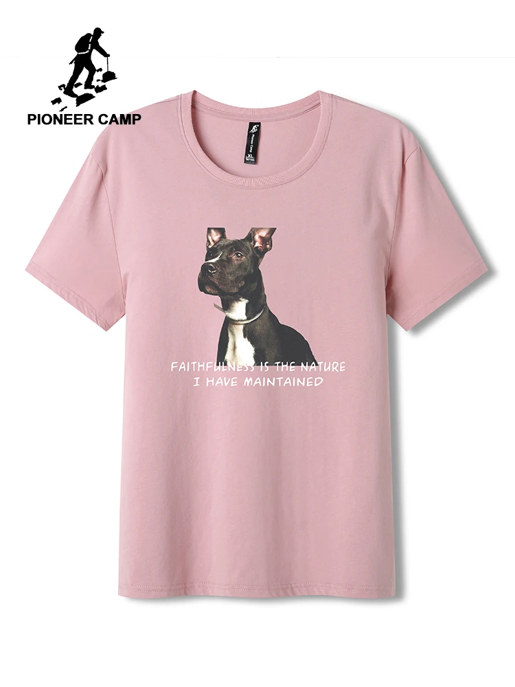 Pioneer Camp/Летняя футболка унисекс с коротким рукавом хлопковая Повседневная