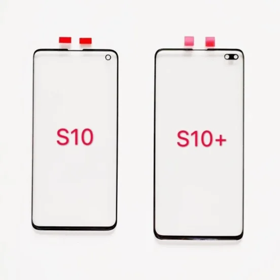 Оригинальная замена сенсорной панели для Samsung Galaxy S10 G973/S10 + Plus G975/S10E G970 Черная