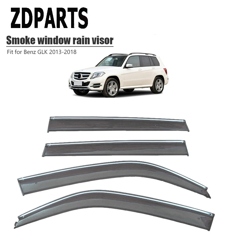 ZDPARTS 4 шт. автомобильный дефлектор для защиты от ветра Защита Солнца дождя