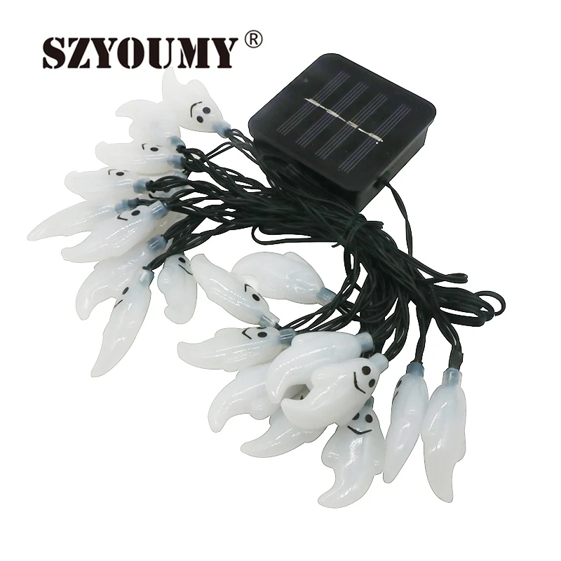 SZYOUMY Солнечный уличный светильник s 20 Led привидение Солнечная лампа для сада патио