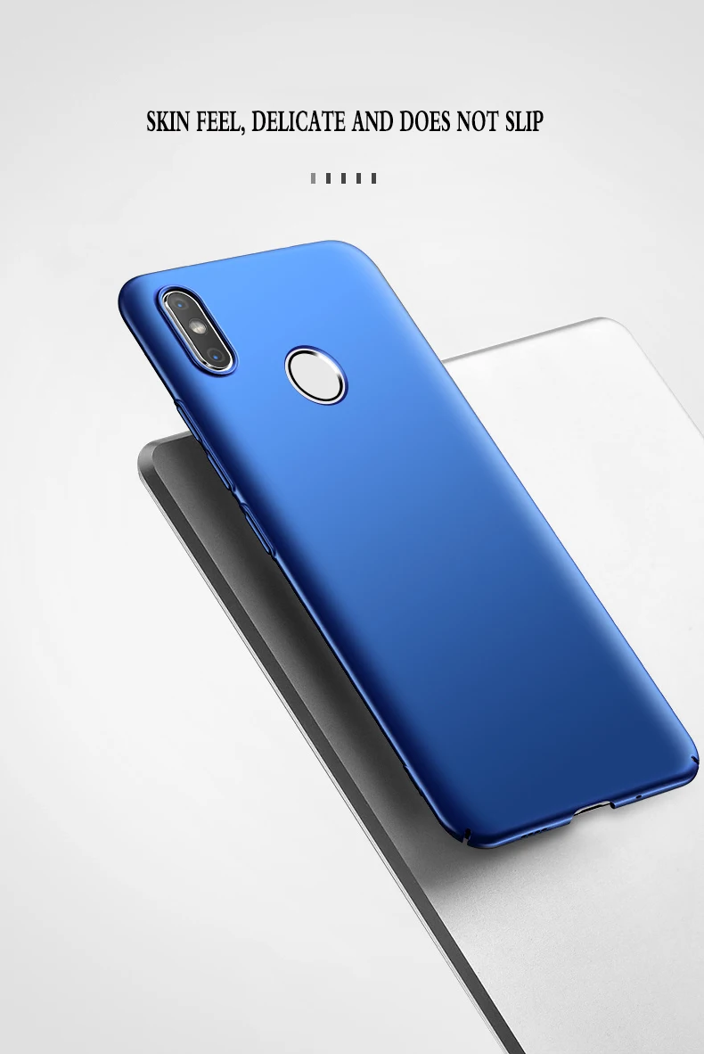 Матовый ультратонкий жесткий пластиковый чехол-накладка для Xiaomi mi mix 2s матовый