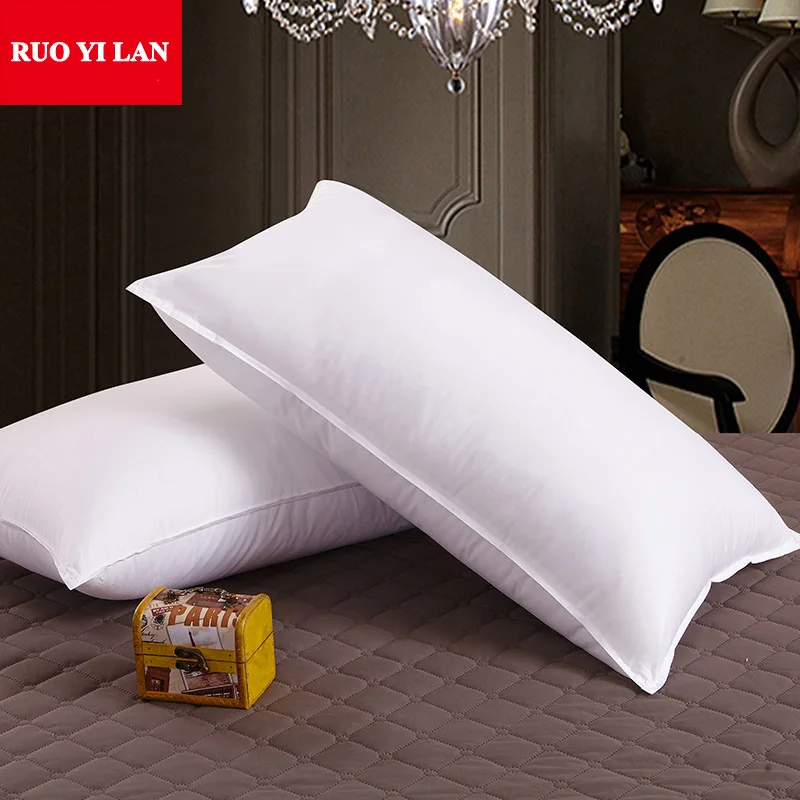 Детская подушка белого цвета из 100% хлопка 45*75 см|core pillow|adult pillowpillow hotel |