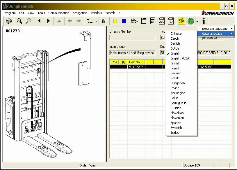 Вилочный погрузчик JETI ET (Вилочный подъемник Jungheinrich) v4.35 |
