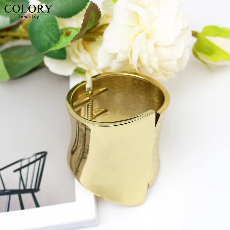 Пользовательские последние большие золотые браслеты дизайн золото Саудовская