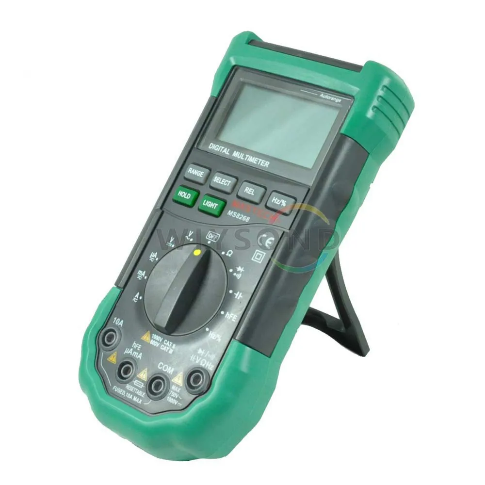 Цифровой мультиметр с автоматическим выбором диапазона M039 MASTECH MS8268 DMM Амперметр