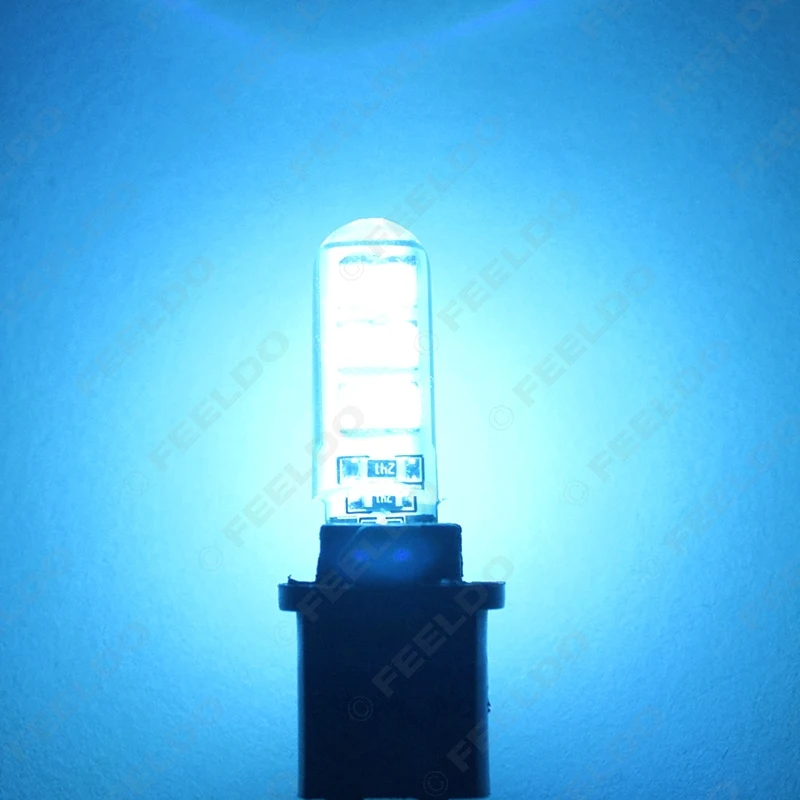 FEELDO 1 шт. автомобиль T10 194 168 W5W 2835 Чип 12SMD кварцевая Автомобильная светодиодный