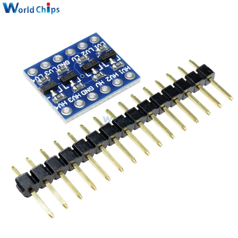 Преобразователь логического уровня IIC I2C двунаправленный Модуль платы 5 в 3 В