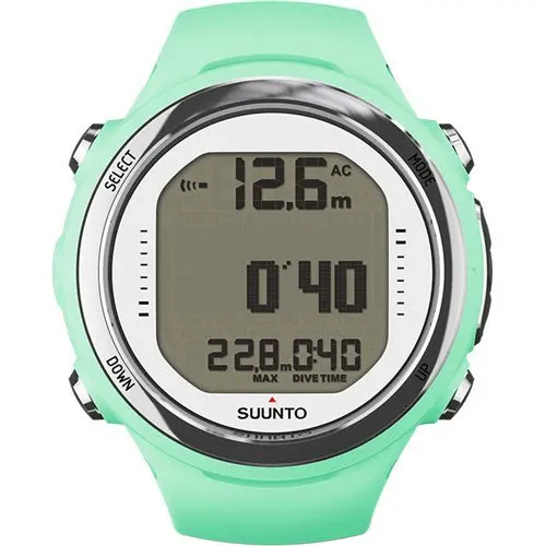 Suunto D4i Novo компьютер для подводного плавания с USB ныряющим компьютером для подводного плавания с трубкой - Цвет: Ocean