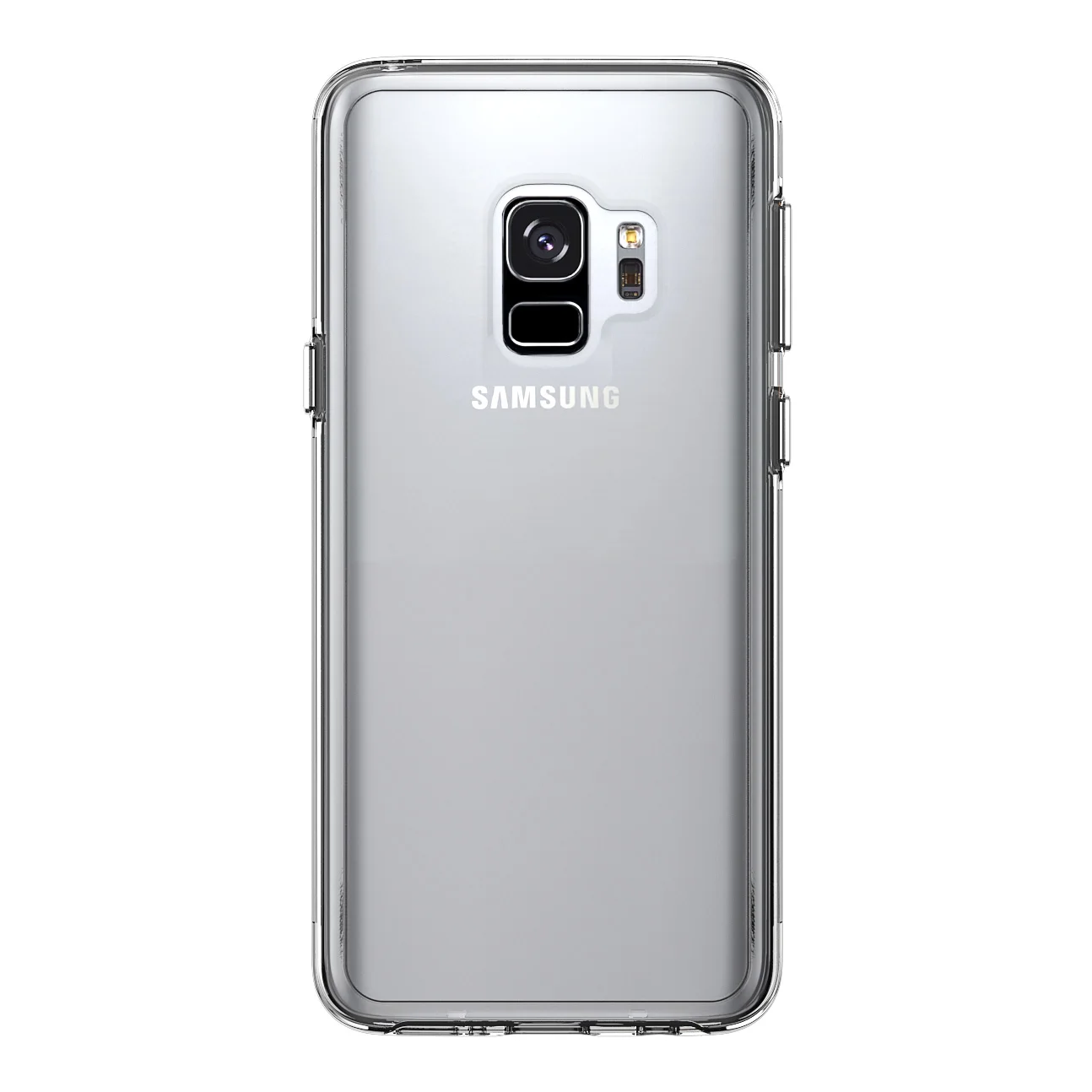 Cases For Samsung Galaxy S9 Plus Crystal Clear Hard Back Cover Soft TPU Silicone Bumper Hybrid Shockproof Case S9(HD Clear) |
