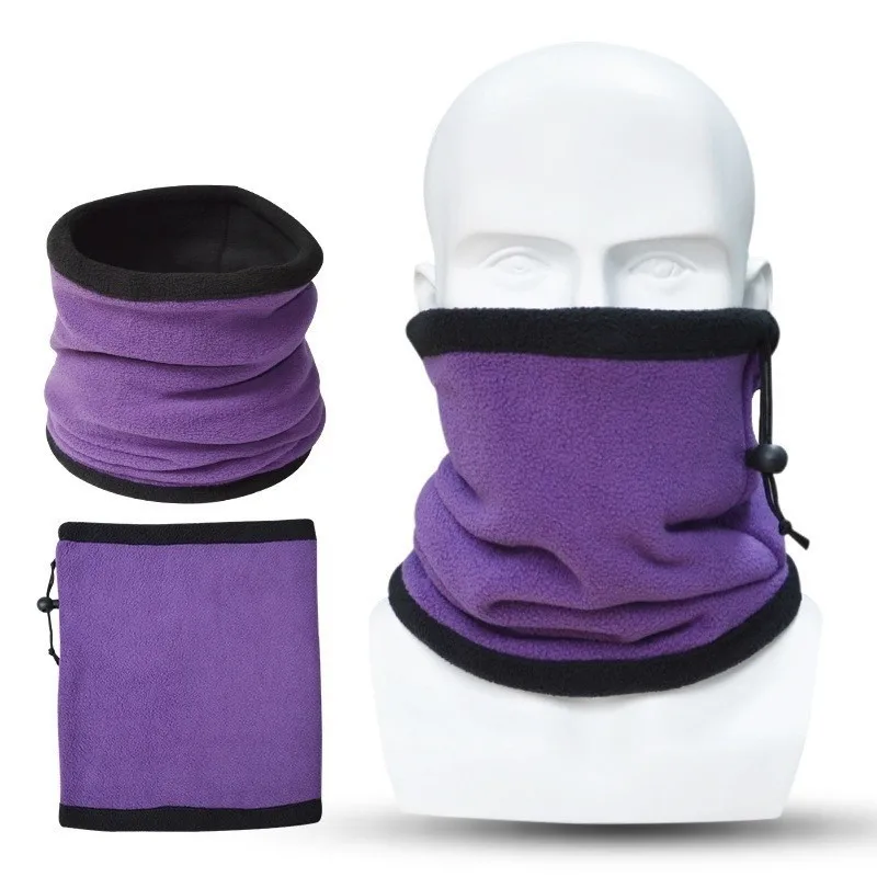 Универсальная шапка унисекс 2 в 1 с шарфом теплые зимние шапки для женщин и мужчин