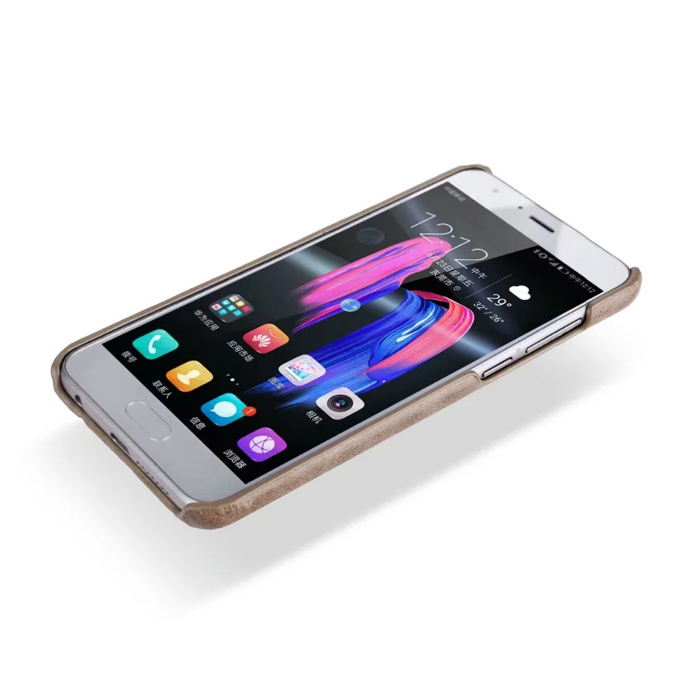 Ультра тонкий Honor 9 чехол из натуральной кожи в стиле ретро телефон чехлы для Huawei