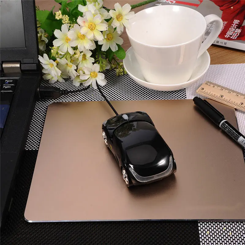 3D Оптическая Проводная Мышь USB Мыши 800 ТОЧЕК/ДЮЙМ Формы Автомобиля Игровая для ПК