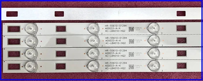 Светодиодная лента для подсветки TCL L40F3700A 4C LB4010 HQ2 40HR331M10A0 V3 4 шт./лот|Светодиодные