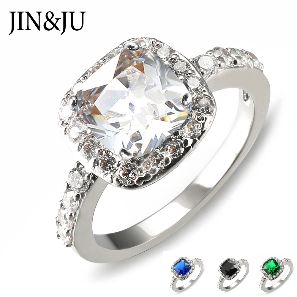 Роскошные женские ювелирные изделия JIN & JU роскошные обручальные кольца с