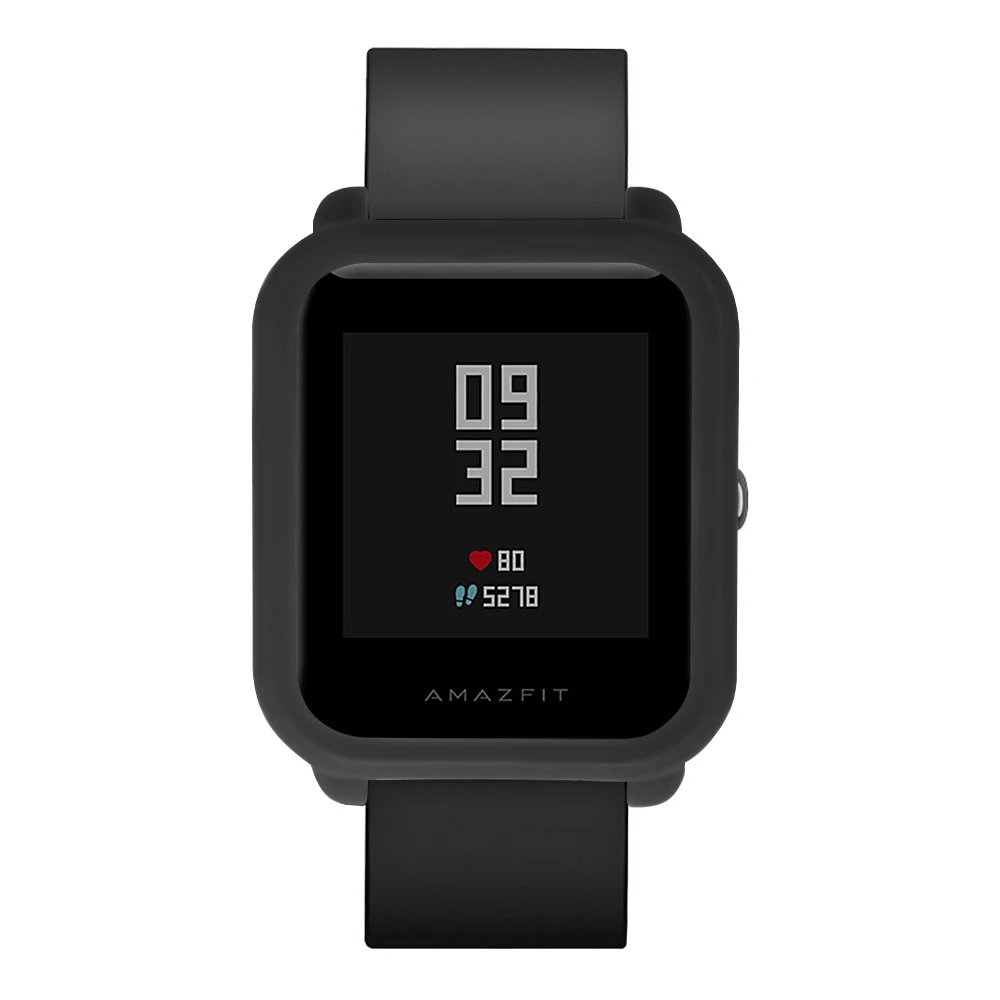 Мягкий чехол Silcone для Xiaomi Amazfit Bip BIT PACE Lite молодежная защитная рамка часов корпус