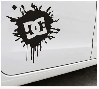 Автомобильные аксессуары Aliauto наклейка с логотипом DC Ink для Toyota Ford Chevrolet Volkswagen Skoda