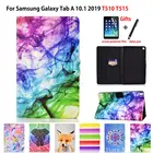 Чехол для Samsung Galaxy Tab A 10,1 2019 дюйма, T510, T515, искусственная кожа