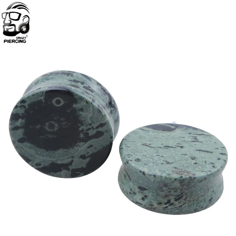 Новый продукт пара зеленый камень для глаз ушной датчик расширитель тоннель