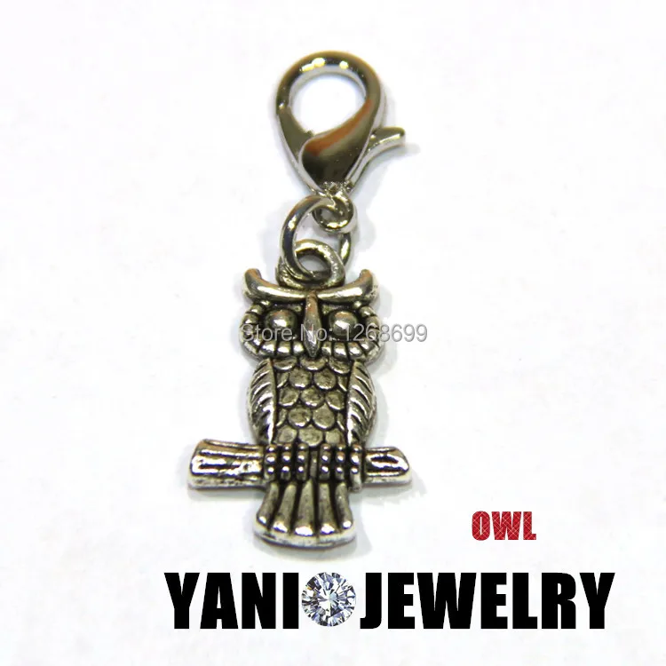 20 шт./лот Оптовая Тибетский Живая Память животные Плавающие подвески для стекла