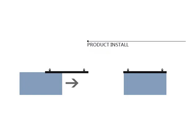 50 см пластиковый плакат оснастки держатель для плаката полоса стойка рельсы поп