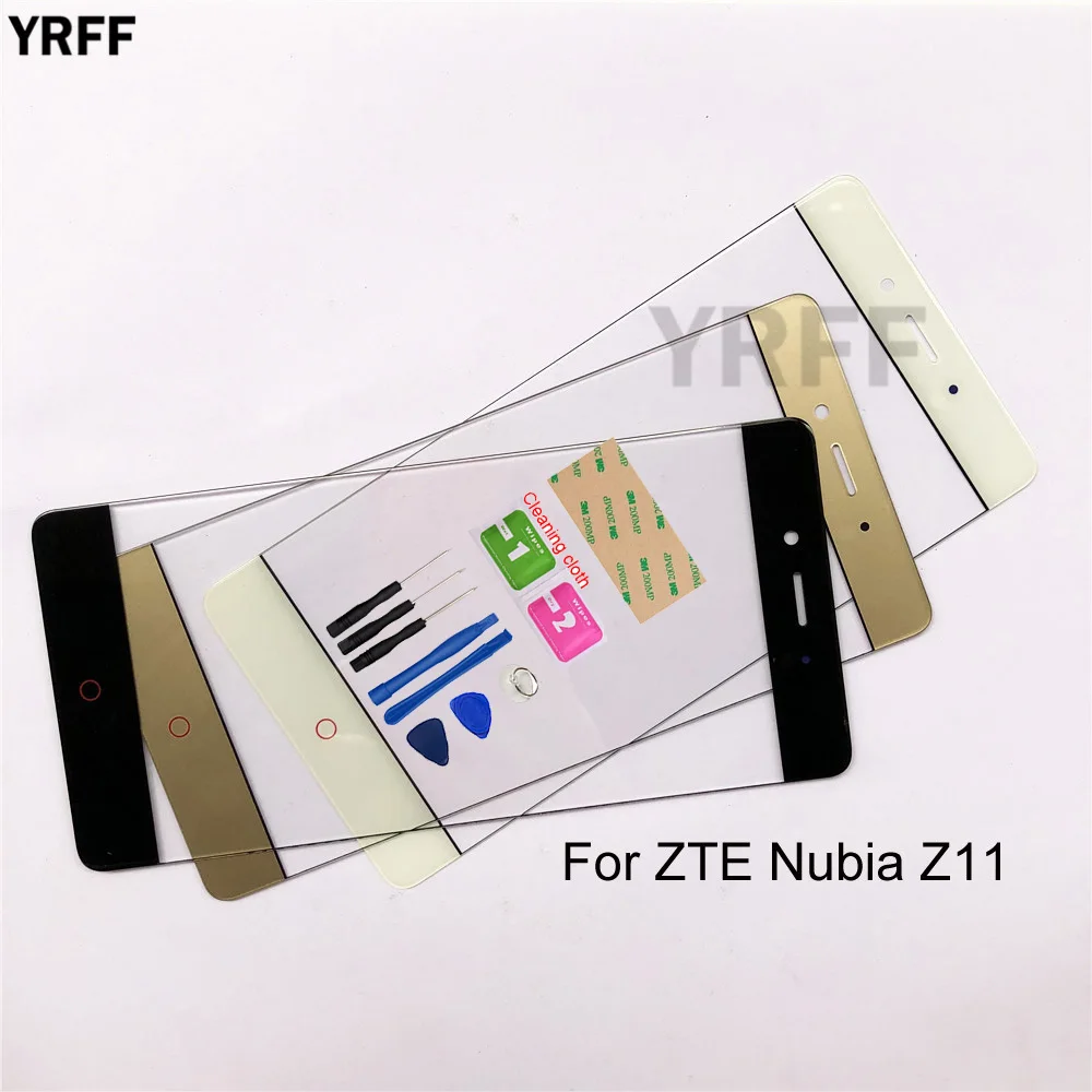 Внешнее стекло Z11 для ZTE Nubia Max запасная Передняя стеклянная панель сменная (без