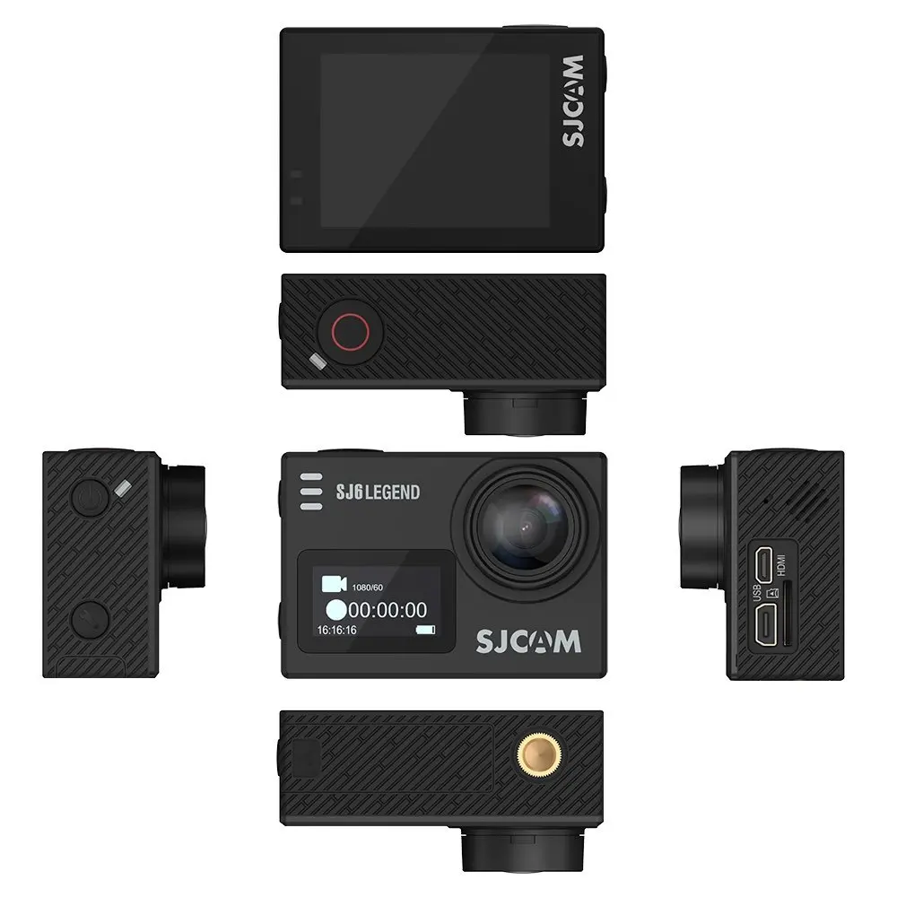 Оригинальный SJCAM SJ6 Легенда действие Камера 4 К 24fps NTK96660 2.0 &quotСенсорный экран WIFI 30 м