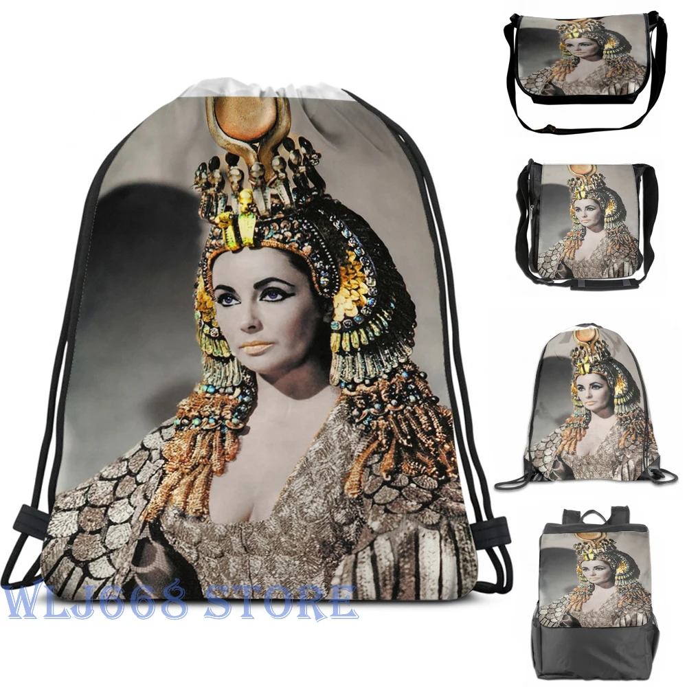 Сумка через плечо с забавным графическим принтом женский рюкзак Elizabeth Taylor as Cleopatra