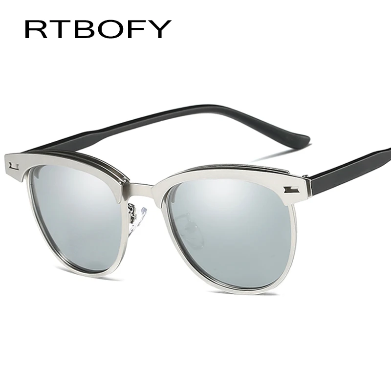 RTBOFY 2018 новые брендовые поляризованные солнцезащитные очки мужские черные в