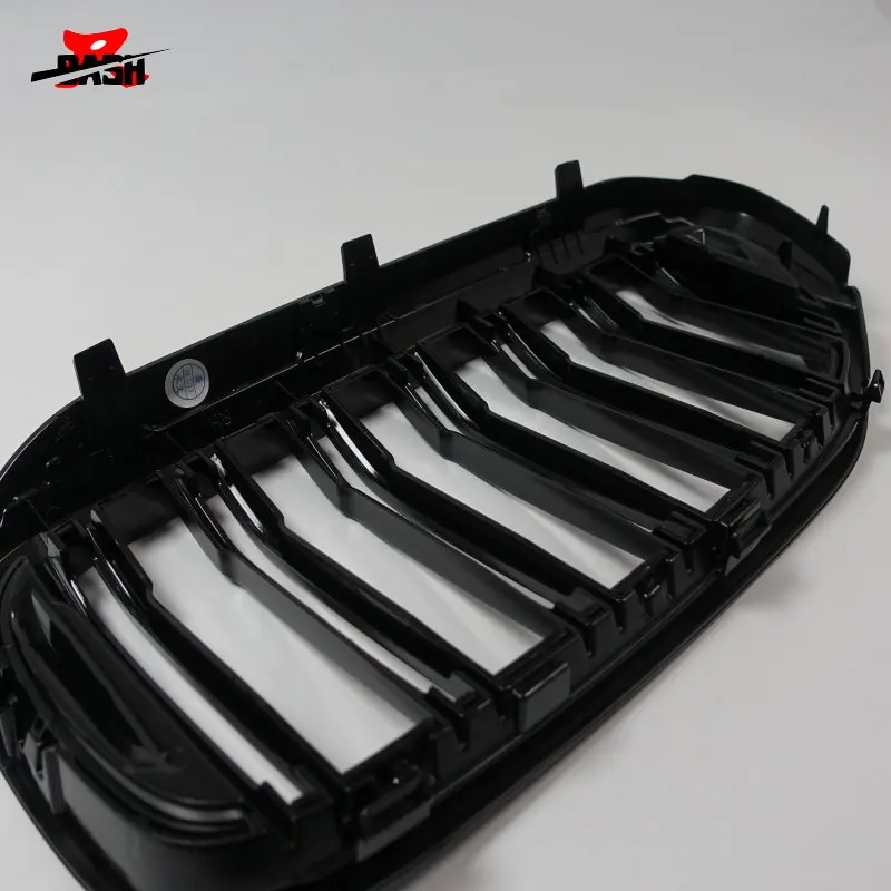 DASH Double Slat M look Gloss Black front kidney grille for BMW 2017 G30 G31 G38 5-series Sedan Touring Long-wheelbase | Автомобили и