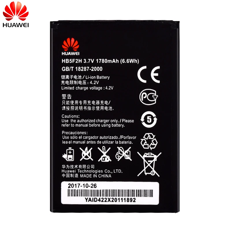 Оригинальный HB5F2H HB824666RBC HB405979ECW Аккумулятор для Huawei NOVA 6 S E5577 E5336 E5375 EC5377 E5373 литий