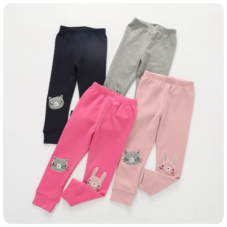 

Korean Girl Children's Garment 2016 Autumn Pattern Cartoon Kitty Underpant Baby Autumn All-match Self-cultivation Long Pants