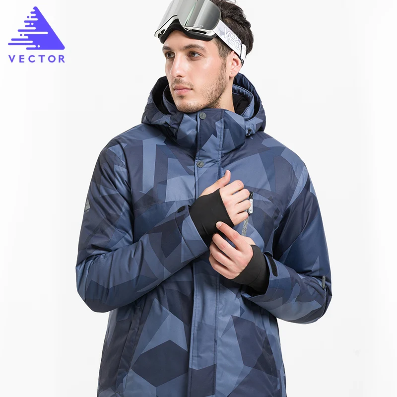 VECTOR Brand Winter Ski Jackets Men Outdoor Thermal Waterproof Snowboard Climbing Snow Skiing Clothes HXF70002|clothes brooch|clothes matchclothes