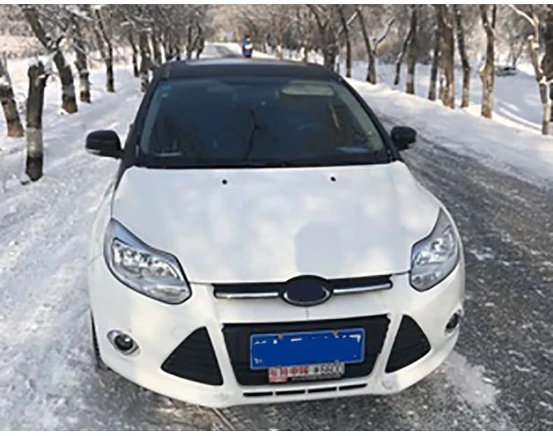 Для Ford Focus MK3 2012- ABS углеродного Краски ABS черный внешняя сторона двери зеркало заднего вида крышка Накладка авто-Стайлинг Авто Запчасти