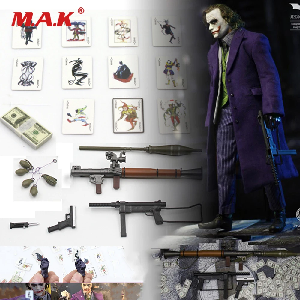 Набор аксессуаров сделай сам в масштабе 1:6 для фигурок набор Джокера клоуна