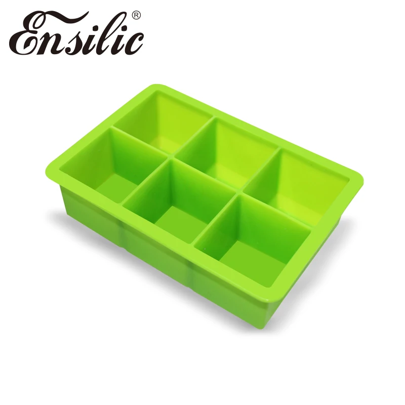 Новый большой качество силикона Ice Cube создатель удобно Кухня аксессуары