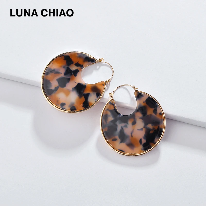 LUNA CHIAO модные ювелирные изделия новый дизайн популярные серые леопардовые зерна