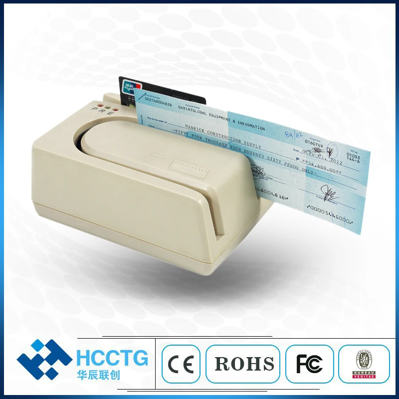 USB Check reader Linux/windows Система Билла чеков сканер MICR & MSR CMC7 Reader HCC1250X-M | Безопасность и