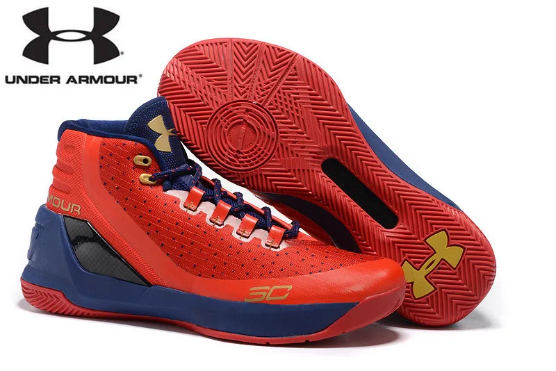 Оптовая продажа Оригинальных Under Armour Карри V3 баскетбольной обуви Для мужчин