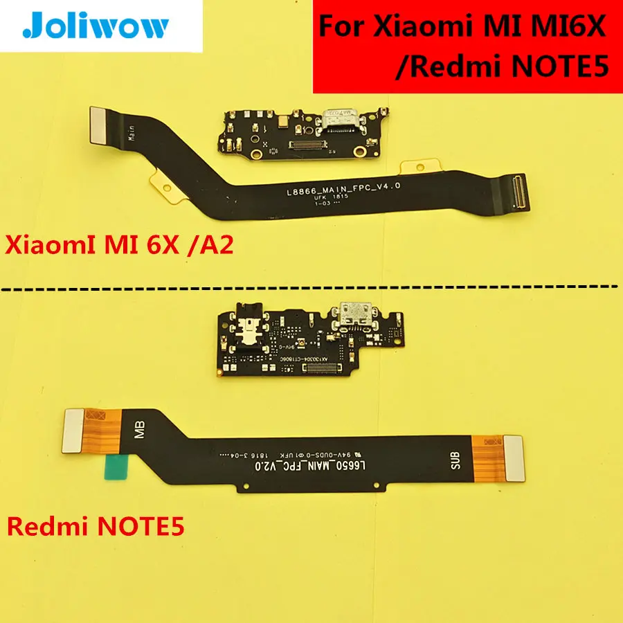 Для XIAOMI REDMI NOTE 5 / MI 6X MI6x Mi A2 MIA2 USB зарядная док станция или линия подключения