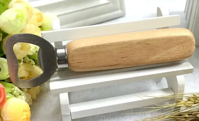 10 шт из нержавеющей стали с деревянной ручкой красное вино открывалка для пива