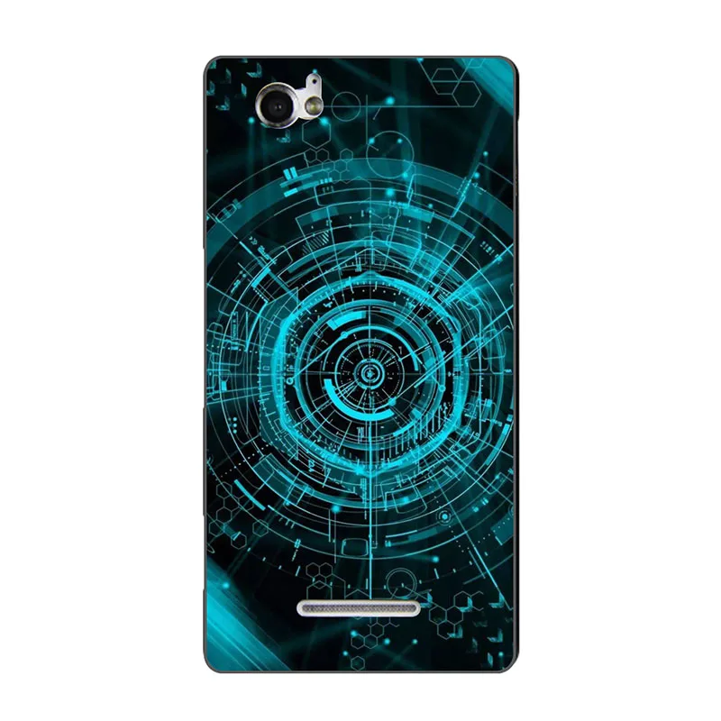 Милый модный чехол с цветочным рисунком для sony Xperia M Dual C1905 C1904 C2004 C2005, чехол с рисунком s, чехол для телефона, Fundas Coque Shell - Цвет: A133