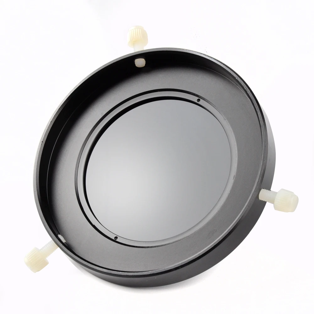 Стеклянный Телескопический солнечный фильтр с регулируемой крышкой