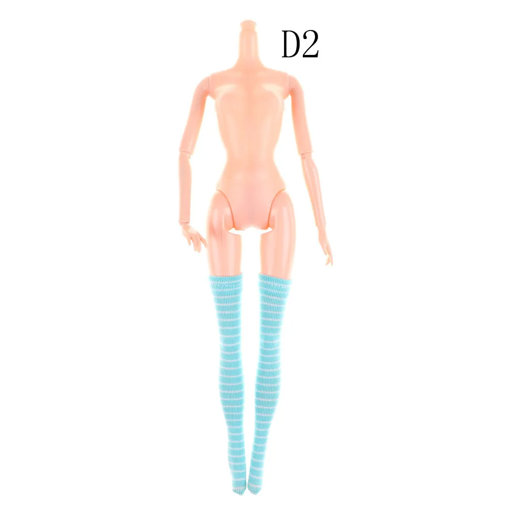 D2 1 пара 1/6 одежда аксессуары чулки носки для BJD куклы блайз как для куклы Барби - Цвет: D2